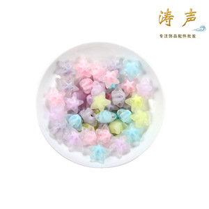 ลูกปัดดาว 16 มม. แบบใสขุ่น ยืดหยุ่นได้ สำหรับเด็ก ทำเครื่องประดับ ของเล่น - Product Image 5