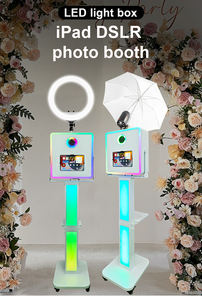 Nouvelle Cabine Photo 2026 pour Mariages et Fêtes – Machine à <span class=keywords><strong>Selfie</strong></span> Amusante avec Flash Intégré – Cabine Photo Portable pour iPad et Appareil Photo Reflex Numérique - Product Image 3