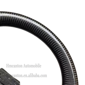 พวงมาลัยหุ้มหนังอัลคันทาร่าสำหรับรถยนต์ฮอนด้า แอคคอร์ด รุ่นที่ 8 และ ครอสทัวร์ สินค้าใหม่พร้อมการเย็บด้วยด้ายสีแดงคาร์บอน รุ่นที่เข้ากันได้ - Product Image 3