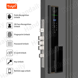Handaily Video intercom tuya Palm tĩnh mạch cửa thông minh khóa cửa thông minh khóa mật khẩu vân tay cerradadas cho cổng chính - Product Image 3