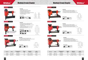 Cloueuse à charpente pneumatique <span class=keywords><strong>T50</strong></span> Pistolet à clous pour machine <span class=keywords><strong>Agrafeuse</strong></span> de calibre 20, <span class=keywords><strong>Agrafeuse</strong></span> de tapisserie <span class=keywords><strong>T50</strong></span> 5/16 "- 9/16" pour menuiserie - Product Image 6