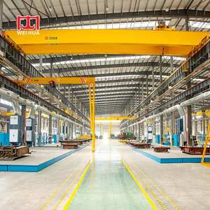 Pont roulant à double poutre avec chariot à treuil - Product Image 1