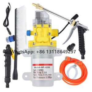 Ménage Portable 12v Micro Pompe <span class=keywords><strong>À</strong></span> Membrane <span class=keywords><strong>Tapis</strong></span> De Nettoyage Haute Pression Lave-Voiture Pour Pesticides Arrosage Des Fleurs - Product Image 2