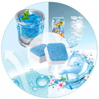 Limpiador de lavadora orgánico de alta calidad Tabletas de limpieza de lavadora biodegradables solubles