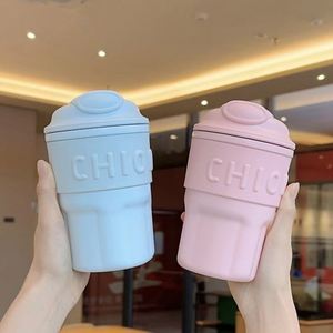 New Kids' 450ML Stainless Steel Portable Water Drinking <b>Bottle</b> 450ML Thermal Insulated Coffee Cup Vacuum Flask & <b>Thermos</b> - Product Image 5