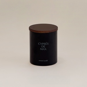 Bocaux en verre avec logo de couleur personnalisable, décoration d'intérieur, <span class=keywords><strong>bougie</strong></span> de luxe en cire de soja, cadeau de la Saint-Valentin, <span class=keywords><strong>bougie</strong></span> parfumée avec couvercles - Product Image 3