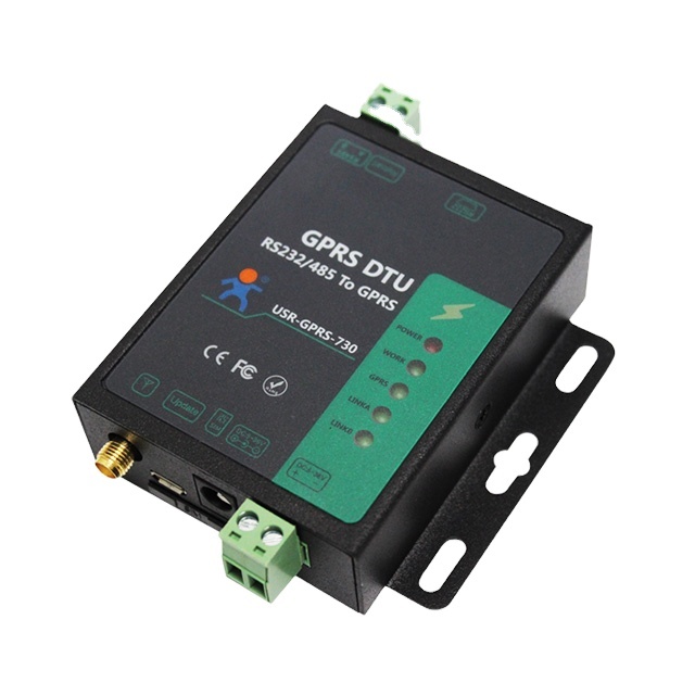 USR-730 USRIOT GPRS GSM DTU Modem Modbus RTU Serial RS232 RS485 to GSM Support HTTPD Client