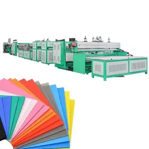 PP Plastic Co-extrusion Corrugated Board Sheet Making Machine Hollow Panel Production Line Extruder Manufacture