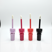 Capuchon applicateur en plastique pour cosmétiques, brosse anti-déversement pour emballage de rouge à lèvres