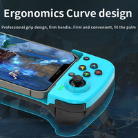Manette de jeu sans fil BT 5.0 rétractable Manette de jeu Téléphone portable Android IOS Gamepad pour PUBG pour PS4 Switch PC