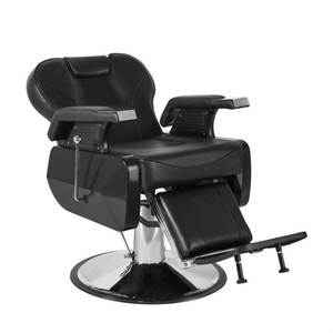 Chaises <span class=keywords><strong>de</strong></span> barbier en métal et cuir exclusivement haut <span class=keywords><strong>de</strong></span> gamme pour studios <span class=keywords><strong>de</strong></span> <span class=keywords><strong>coiffure</strong></span> pour salons <span class=keywords><strong>de</strong></span> beauté et expériences <span class=keywords><strong>de</strong></span> <span class=keywords><strong>coiffure</strong></span> - Product Image 3