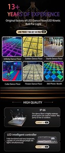 Piste de danse pour DJ, boîte de nuit, fête dansante, LED 3D, miroir, ciel étoilé, abysses étoilés, piste de danse - Product Image 5