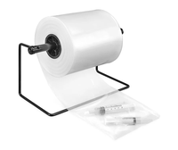 Rouleau de sacs en plastique LDPE 100%, rouleau de sacs poly pour l'emballage et la protection générale, découpé sur mesure, résistant à l'humidité et à la poussière