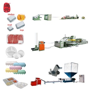 Equipo de Fabricación de Bandejas para Huevos y Cajas de Alimentos de Espuma de Poliestireno PS, Línea de Producción de Contenedores Desechables - Product Image 3