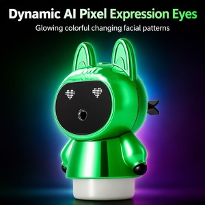 Cute Cartoon <strong>Car</strong> Vent Aroma <strong>Diffuser</strong> <strong>Refillable</strong> Essential Oil Bottle for Holiday Creative Gift Fits All Air Outlets - Product Image 3