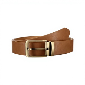 Best Selling Unisex Cow Hide Solid Vintage Custom Eco-Friendly High Strength Long Lasting Waterproof Quality Steel Square Belt - Product Image 3