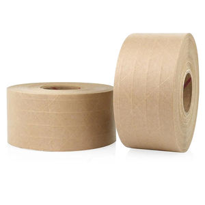 YONGYU Ruban adhésif kraft activé à l'eau pour scellage de cartons renforcés, emballage et expédition, vente en gros <span class=keywords><strong>la</strong></span> <span class=keywords><strong>moins</strong></span> chère - Product Image 1