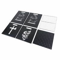 Panier de barbecue en métal - Pliable et portable, multifonctionnel, robuste, durable, réutilisable, 100% écologique