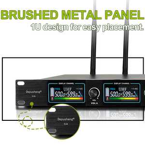 Vendita calda D24 <span class=keywords><strong>one</strong></span> drag four wireless lavalier microfono focusrite scarlett <span class=keywords><strong>studio</strong></span> per sala conferenze - Product Image 2