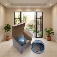 Hot-Selling de haute qualité 6 pouces rond coupe-vent, étanche à la pluie et aux insectes SUS304 épaissi bouchon d'aération en acier inoxydable