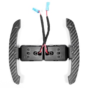Fabrika Üretimi Gerçek Karbon Fiber Manyetik Vites Kanatçıkları BMW 7 Serisi G70 735Li 740Li M760Le I7 Vites Kanatçıkları Spor Stili - Product Image 2