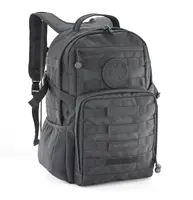 Custom Color Black Green Cotton Canvas Army Military Tactical Backpack Bag
