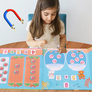 3 en <span class=keywords><strong>1</strong></span> matemáticas manipuladoras jardín <span class=keywords><strong>de</strong></span> infantes 1er grado estudiantes números magnéticos herramienta <span class=keywords><strong>de</strong></span> aprendizaje libro <span class=keywords><strong>de</strong></span> actividades <span class=keywords><strong>de</strong></span> juguete para niños - Product Image 1