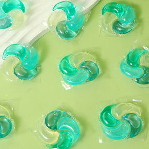 Capsules de lessive JIETI 8X, 50 pièces, dosettes de nettoyage en profondeur pour machine à laver automatique, parfum Forêt Fraîche - Product Image 4