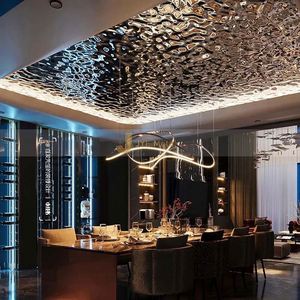 ANN7529 Mirror 304 300 Series ASTM 2B Surface Finish Corrosion Resistant 0.8mm Thickness Luxury Decor <b>Elevator</b> Interior - Product Image 4