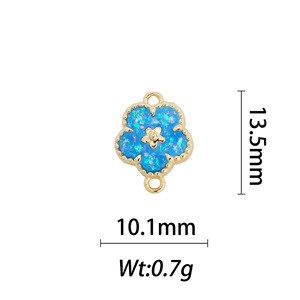 Mixed Shape Copper Plated Pendant For Necklace Making Geometric DIY Jewelry Findings - Product Image 4