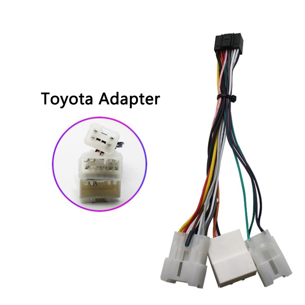 Кабель питания для автомобильного проигрывателя, 12 Pin, IOS, автомобильный провод, кабель питания, соединитель для Toyota Honda KIA VW Ford, автомобильное радио