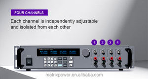 MATRIX 30V 5A 600W 4 canales Pantalla de 5 dígitos fuente de alimentación de CC de escritorio programable para laboratorio - Product Image 4