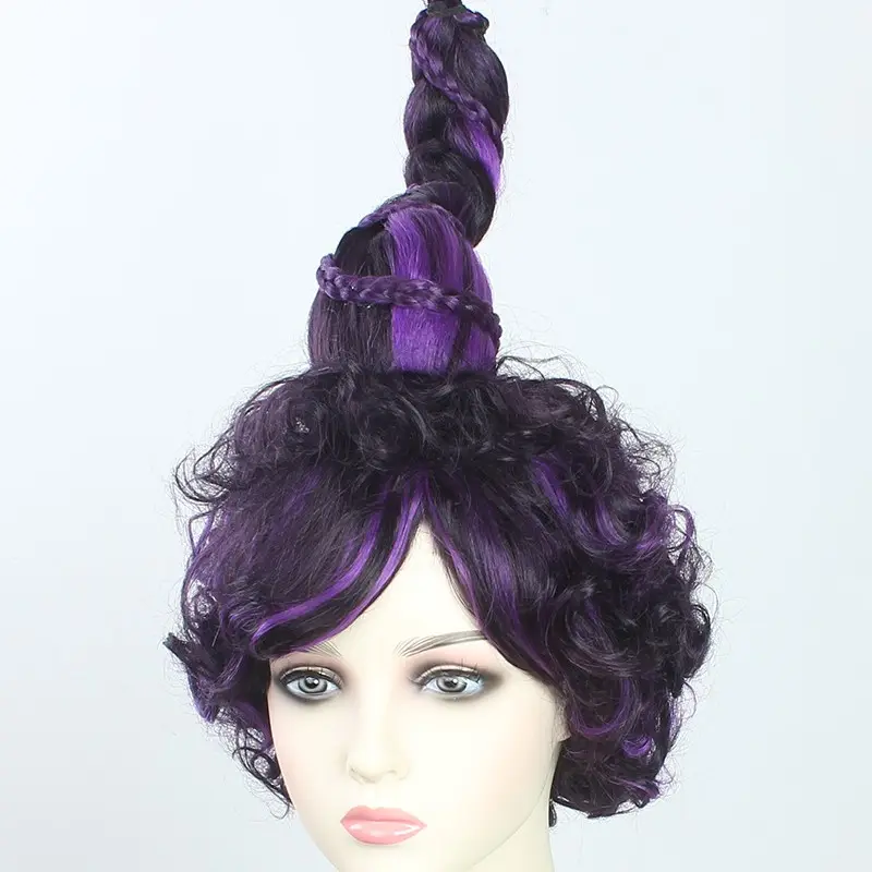 Cosplay Character Movie Wigs Peluca Synthetic Anime Heat Resistant Hair Wigs Superhero Cosplay Wig For Females Accessory