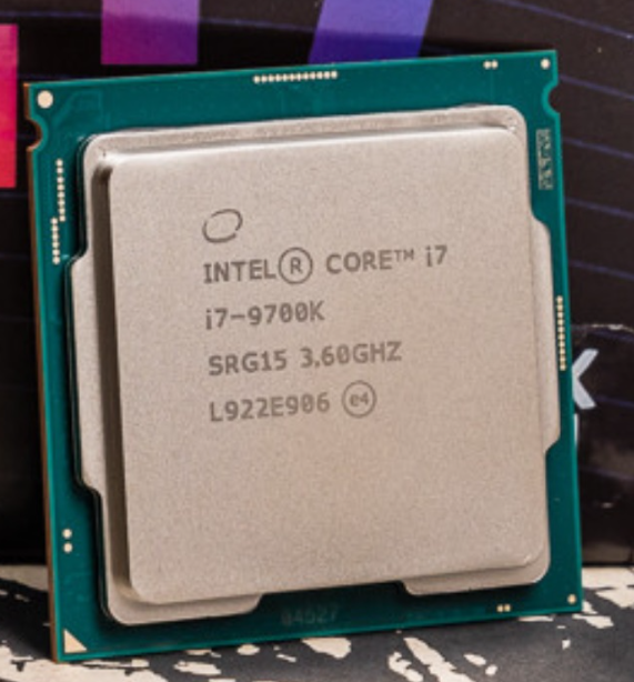 Pulled Tray Packing  I7 9700KF Core Eight Core Boxed CPU Processor LGA1151 3.6GHz Eight Threads Support DDR4