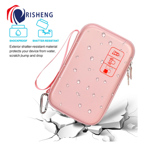 Étui de transport personnalisé en EVA rigide pour accessoires électroniques, chargeurs, câbles, adaptateurs, souris, <span class=keywords><strong>Apple</strong></span> <span class=keywords><strong>Pencil</strong></span>, sac de rangement portable - Product Image 4