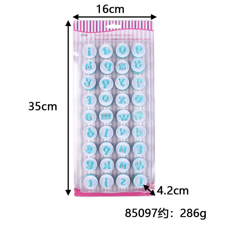 85097 traje alfanumérico pequeño