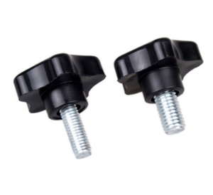 中国製高品質OEMプラスチック梅の花型手回しネジ、家具用ハンドツイストスクリューノブネジ - Product Image 3