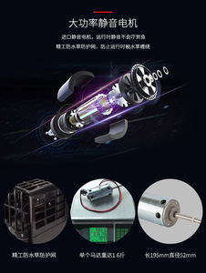 Bateau de pêche télécommandé HOSHI B603 avec positionnement GPS, hameçon, appât, sonar sans fil, dispositif de pêche automatique intelligent - Product Image 3