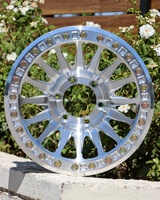 Rines Forjados de Aleación para SUV y Camionetas Todoterreno, Pulidos, 17x9J 17x10J, Offset 6x139.7 8x170, con Beadlock, para Ford F-150, Toyota, Lexus, RAM, Jeep