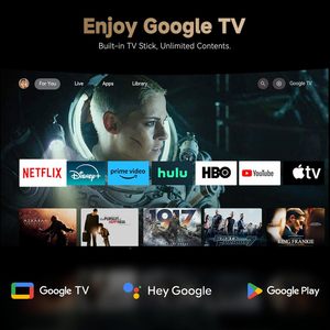 Máy chiếu thông minh Wanbo X5 Pro với Google TV 4K hỗ trợ 1100 ANSI tự động lấy nét ống Kính Gia Đình ngoài trời xem phim wifi cho máy chiếu <span class=keywords><strong>Bluetooth</strong></span> - Product Image 4