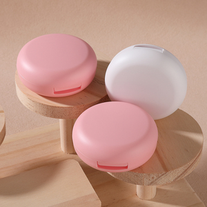 Powder Blush Packaging Boxes Round Shape <b>Contour</b> <b>Cream</b> Makeup Highlighter Packaging - Product Image 3