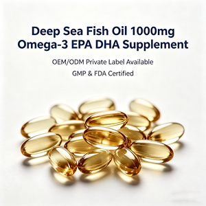 Рыбий жир в капсулах Омега-3 DHA EPA для взрослых, натуральный, без ГМО, для здоровья сердца, мозга и глаз, диетическая добавка - Product Image 4