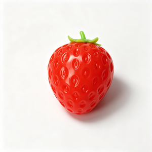 Jouet anti-stress créatif en caoutchouc souple et changeant de couleur en forme de fraise Sky pour enfants - Grande taille pour 7-14 ans - Balle de décompression - Product Image 6