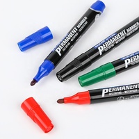 Gxin G-113D balle pointe biseautée logo personnalisé vente en gros de haute qualité grande capacité étanche rechargeable stylo marqueur permanent