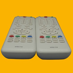 คริสตัลเพิร์ล เทียนหงอ HTR-T12 รีโมทคอนโทรลทีวีสำหรับคอมมานเดอร์ แอลซีดีทีวีใช้งานได้ทันทีไม่ต้องตั้งค่า - Product Image 4