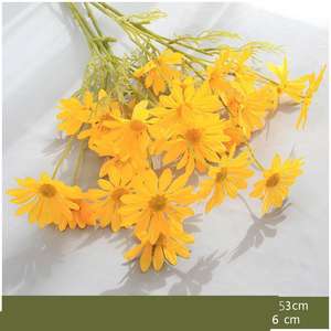 Fleurs artificielles de la jungle, hyper réalistes, décoratives, couronnes, bouquet blanc, fleurs artificielles pour cimetières, tulipes - Product Image 6