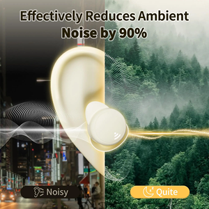 Écouteurs intra-auriculaires sportifs HIFI étanches Bluetooth V5.4, mini, légers, pour le <span class=keywords><strong>sommeil</strong></span>, 30 mAh, TWS, double stéréo, réduction de bruit, sans fil - Product Image 5