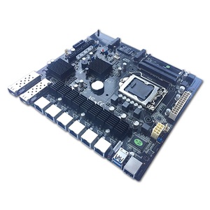 Scheda madre <span class=keywords><strong>Intel</strong></span> B85 Chipset 2 <span class=keywords><strong>DDR3</strong></span> 6 LAN 2 10 Gigabit fibra interfacce nuova scheda grafica integrata SATA con MSATA Hard - Product Image 4