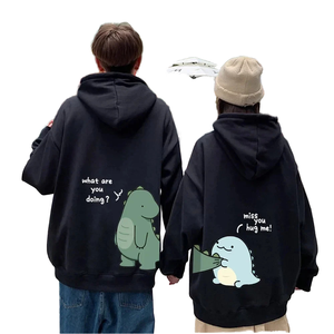 เสื้อสเวตเชิ้ตแขนยาวพิมพ์ลายดิจิทัลแบบมีฮู้ดสำหรับคู่รัก ดีไซน์ใหม่มาแรงสำหรับฤดูหนาว เสื้อผ้าแฟชั่นสำหรับทุกเพศ - Product Image 2