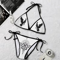 Sexy Bh En Bikini Sets Zuid-Afrika Land Vlag Print Plus Size Vrouwen Bikini Sets Goedkoopste Badmode 2 Stuk Set Vrouwen Bikini